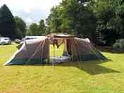 Spacious pitch