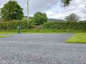 Fully serviced hardstanding touring pitch