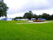 Spacious hardstanding pitches