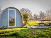 Lakeside View pod next to Alder Pool