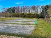 Hardstanding touring pitches