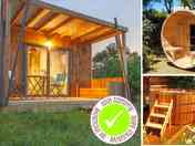 Chalet Bien-être spa & sauna privés 2 personnes