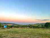 Sun going down over the camp site (added by manager 21 Jul 2023)