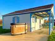 Chalet with hot tub