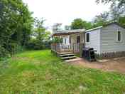 Exterior showing decking