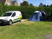 Loads of room for van and tent (added by visitor 25 Aug 2019)