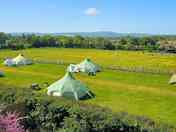 5 Belle Tents in their own field