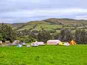 Hill views from the pitches