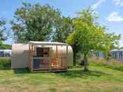 Safari tent exterior
