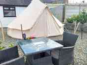 Bell tent exterior