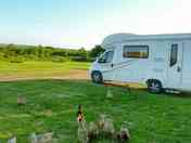 Hardstanding pitch - Higher Cheristow Farm campsite (added by manager 10 Jul 2023)