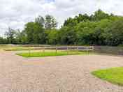 Neatly kept pitches