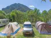 Mountain Views from the pitches