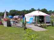 Yurt exterior