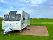 Serviced hardstanding pitch