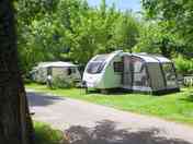 Pitches for caravans and tents