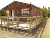 Ample parking next to the lodge