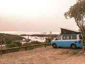 Pitch with sea views