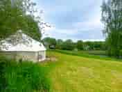 Secluded site with entire site for our bell tent (added by manager 31 May 2023)