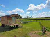 The shepherd's hut from horse back