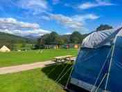 View from tent