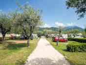 Path between the pitches