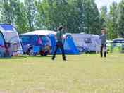 Spacious pitches