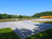 Premium super pitch with view over countryside