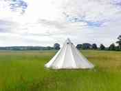 Earth tent pitch