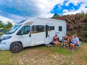Roomy motorhome site