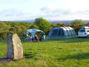 Tents in our end field