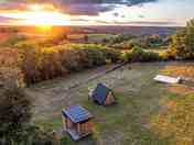 Aerial view of the site