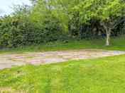 Nissen Base hardstanding pitch with optional electric
