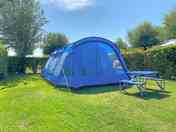 Spacious pitches