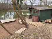 Lakeside cabin