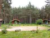 Lodges in the woods