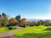 Clear skies over the site