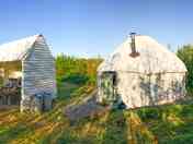 Yurt in the sun
