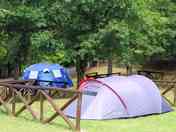 Plenty of room for your tent