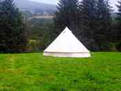 Any size of tent is welcome