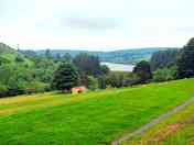 Views from the camping pitches