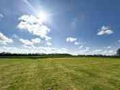 A sunny day on site
