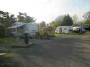 Touring caravan area