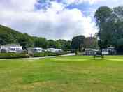 Visitor image of the view from their pitch. Large, spacious pitches.