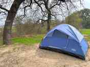 Quiet camping location