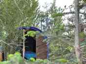 Ocean camping pod