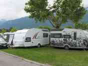 Serviced grass pitches