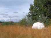 Two person tent located on Poplar West pitch
