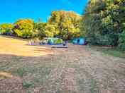Spacious pitches