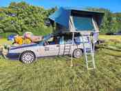 Large grass pitch